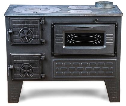 Отопительно-варочная печь МастерПечь ПВ-04 с духовым шкафом, 7,5 кВт в Балашихе
