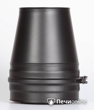 Комплектующие дымохода Schiedel Конус д.150 PM25 (Черный) Permetr в Балашихе