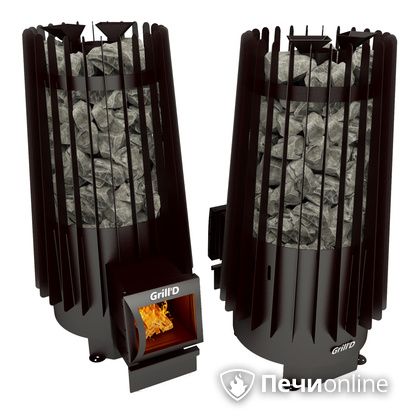 Дровяная печь-каменка GrillD Cometa Vega 180 long Pro в Балашихе