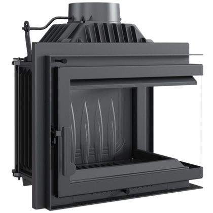 Каминная топка Kratki SIMPLE/M/S/P/BS угловое стекло справа в Балашихе