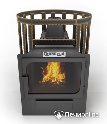 Дровяные печи-каменки Сабантуй Булава Чугун 24 панорама в Балашихе