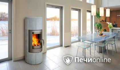 Печь-камин ABX Porto, тальк в Балашихе