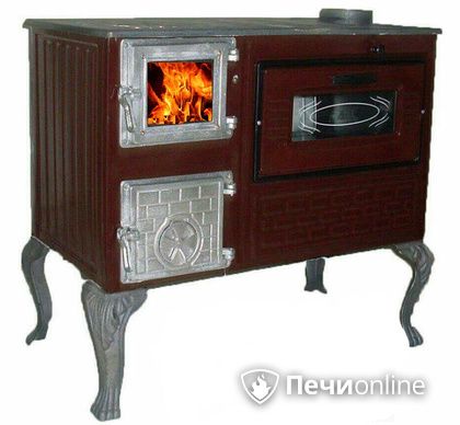 Отопительно-варочная печь МастерПечь ПВ-06 с духовым шкафом, 7.5 кВт в Балашихе
