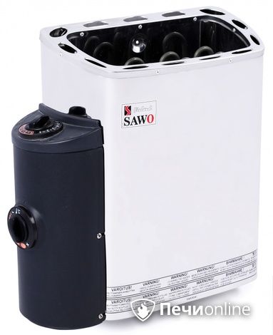 Электрокаменка для сауны Sawo Mini MN-30NB-Z со встроенным пультом управления в Балашихе