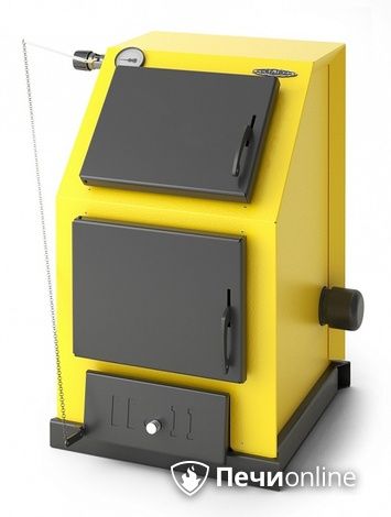 Твердотопливный котел TMF Оптимус Электро 16кВт АРТ ТЭН 6кВт желтый в Балашихе