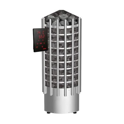 Электрокаменка для сауны Harvia Glow Corner TRC90XE c цифровой панелью управления в Балашихе