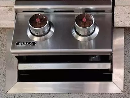 Аксессуар для приготовления на огне BULL Декоративная рамка  под двойную боковую горелку в Балашихе