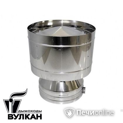 Дефлектор Вулкан DDH с изоляцией 50 мм D=300/400 нержавейка/оцинковка в Балашихе
