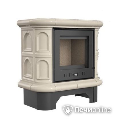 Печь-камин Kratki WK 440 кафельная крем черный в Балашихе