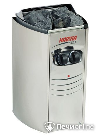 Электрокаменка для сауны Harvia Vega Compact ВС23 со встроенным пультом (HCB230400S) в Балашихе